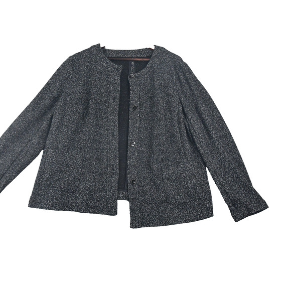 Talbots Jackets & Blazers - Talbots Blazer Women's 18W Black/White Button Up Pockets Jacket
